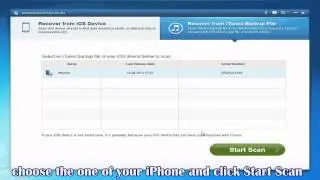 How to Recover Deleted Text Messages from iPhone Backup