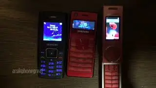 Samsung SGH-C160 vs F300 vs X830 || Speed Comparison