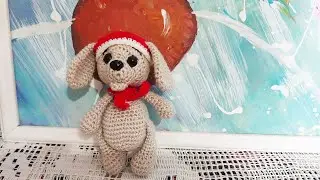 Crochet puppy | Amigurumi puppy | How to crochet a puppy? | Little crochet puppy