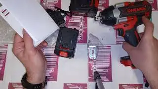 Мощный аккумуляторный гайковёрт с AliExpress