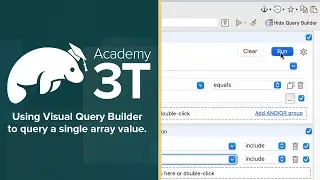 MongoDB 201: Lesson 4, Exercise 2 » Using Visual Query Builder to query a single array value