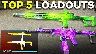 TOP 5 *META* LOADOUTS after UPDATE! 👑 (Warzone 3 Best Class Setup) - MW3