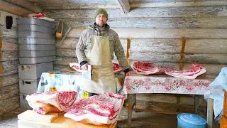 ДЕРЕВЕНСКИЙ ЧЕЛОВЕК ПРОКОРМИТ СЕБЯ САМ | СУРОВАЯ ЖИЗНЬ В ГЛУБИНКЕ УРАЛА | СВОЙ ШОКОЛАД И КОЛДУНЫ