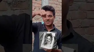 sketch portrait in mobile 🤯😍 