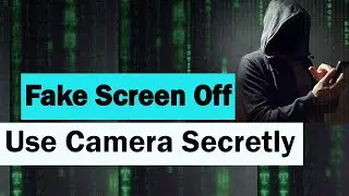 How to SECRETLY Record Videos on your Phone [SCREEN OFF] 😱 Fake Screen Off