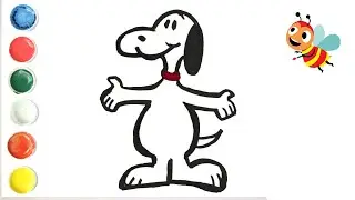 How to Draw Snoopy Easy step by step