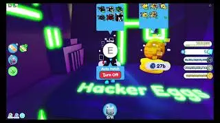 открываем 4000 яиц в Pet Simulator X Roblox