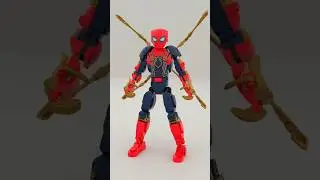 LEGO 76298 Iron Spider-Man Satisfying Speed Build 