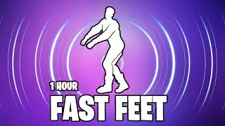 ФОРТНАЙТ ЭМОЦИЯ "БЕЗУДЕРЖНЫЙ ТВИСТ" | EMOTE "FAST FEET’ AROUND" FORTNITE (1 HOUR)