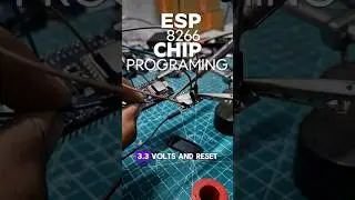 Programming esp8266 chip with a esp development board simple method 