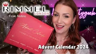 RIMMEL LONDON 2024 ADVENT CALENDAR UNBOXING - ALL FULL SIZES & SHIPS INTERNATIONALLY