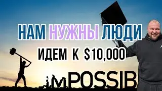 Нам нужны люди для достижения заработка в $10,000: Наш путь в Web-Дизайне и SEO