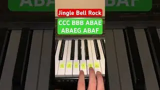 How To Play Jingle Bell Rock | Easy Piano Tutorial 