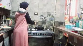 روتين صباحي فالمطبخ💫صحيت على المطبخ على طول تنظيف وغسيل وترويق💯👌وكمان حضرت فطار ولا احسن مطعم🤞😋
