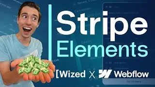 Stripe Elements in Wized & Webflow (No-Code Setup!)