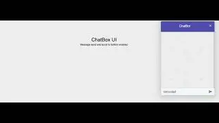 ChatBox UI