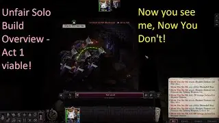 PF Wrath of the Righteous Solo Unfair  Build Overview - Sword Saint 6/Witch of the Veil/Scaled Fist