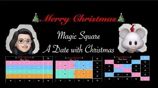 Magic Square | Merry Christmas 🎄 | Kitti Subbi
