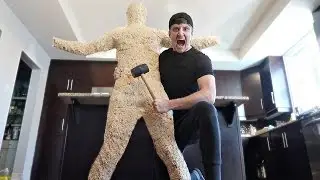 DIY GIANT RICE KRISPIE HUMAN (WORLD RECORD 100+ LBS)