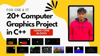 20+ Computer Graphics Project in C++ in Code Block.