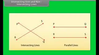 Intersecting lines and Non Intersecting Lines