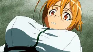►Школа мертвецов. Gakuen mokushiroku: HIGHSCHOOL OF THE DEAD. Момент из аниме