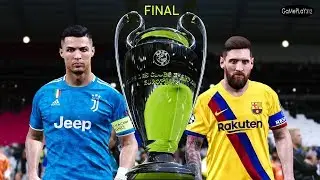 PES 2020 - Barcelona vs Juventus - Final UEFA Champions League 2019/2020 - Messi vs Ronaldo