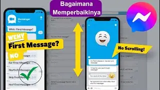 Cara Melihat Pesan Pertama di Messenger Tanpa Scroll | Cara Melihat Obrolan Messenger Pertama Anda