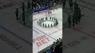 💚Салават Юлаев-ЦСКА 🐴2:0. Послематчевая традиция🙌💚💚💚