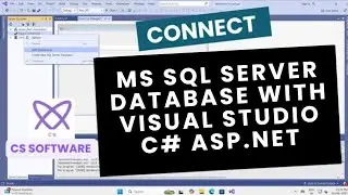 How to Connect SQL Server Database with Visual Studio using C#
