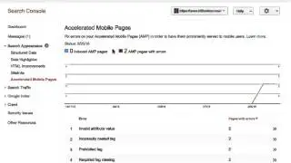 Google AMP: Accelerated Mobile Pages in Google Search Console