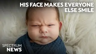 Grumpy Ohio Newborn's Photos Go Viral  | Spectrum News
