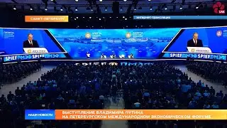 Выступление Владимира Путина на Петербургском международном экономическом форуме