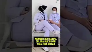 Momen lucu Ketika Buk Bidan Cantik Menggibah
