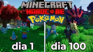 SOBREVIVI 100 DIAS en PIXELMON (Hardcore)🔥🔥🐀