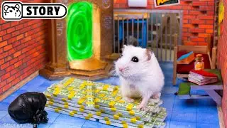 🐹 Hamster Escapes the Prison Maze and Robs the Bank 🐹 Homura Ham