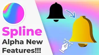 Spline Alpha Release - New Features | Convert 2D Vector to 3D Objects