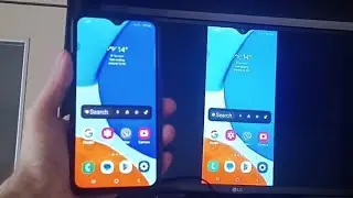 Cómo conectar samsung A14 a la TV | Cómo duplicar Samsung A14 5G a la SMART TV LG