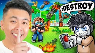 TROLLING in GROW A GARDEN with ADMIN Commands! (Roblox)