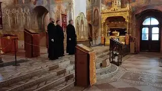 Суздаль. Песнопения в Спасо-Евфимиевом монастыре.
