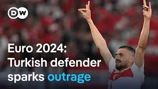 Turkish footballer Merih Demiral will face consequences for using the wolf salute | DW News