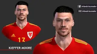 🔴 Kieffer Moore Face By Orlando Facemaker | PES 2013