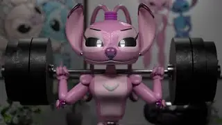 Weightlifting Angel (Blender timelapse)
