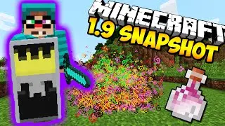 MINECRAFT SHIELDS & LINGERING POTIONS - Minecraft 1.9 Snapshot 15w33c