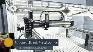 Roboterzelle mit Portalroboter - Anwendungsbeispiele