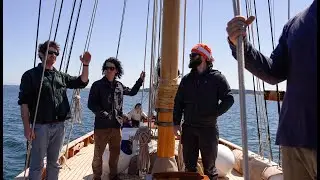 Tally Ho runs aground! Prop and gearbox issues.