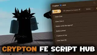 Crypton FE Script Hub Showcase – ROBLOX EXPLOITING 2025