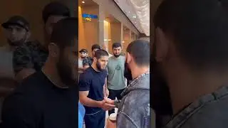 Ислам Махачев и Хамзат Чимаев встреча 🤝