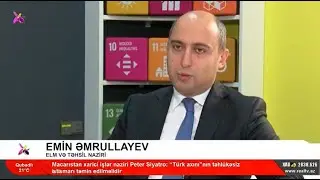 Elm və təhsil naziri Emin Əmrullayev “Mir Şahinin vaxtı” verilişində (13.10.2022)