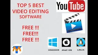 TOP 5 BEST FREE Open-Source Video Editing Software For Windows , MacOS & Linux  YouTube  Videos 2021